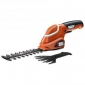 Kit Tesoura corta-relva + Corta-sebes de 7V